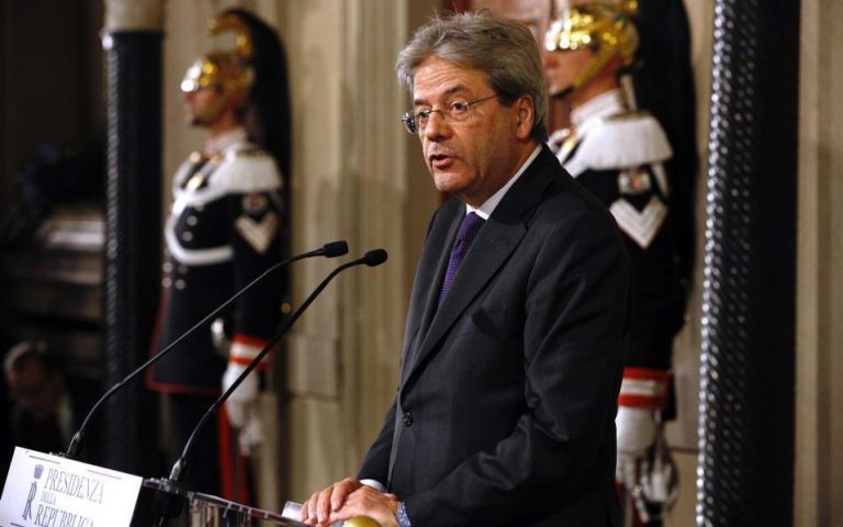 Ο Πάολο Τζεντιλόνι, νέος επίτροπος της Ιταλίας
