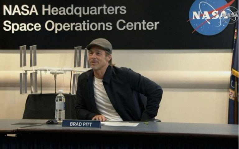 Ο Μπραντ Πιτ συνομίλησε με τον αστροναύτη Νικ Χέιγκ στον ISS (Βίντεο)