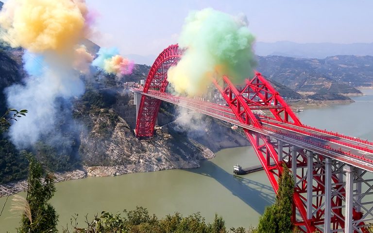 Κινέζικη κόκκινη γέφυρα