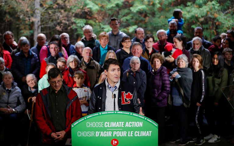 Καναδάς: Με αλεξίσφαιρο γιλέκο ο Τζάστιν Τριντό σε προεκλογική συγκέντρωση