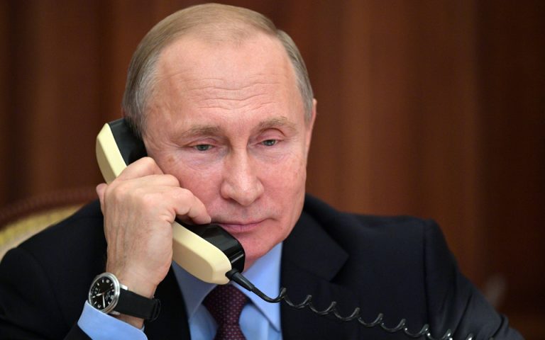 Τηλεφωνική επικοινωνία Πούτιν – Ερντογάν για τη Συρία