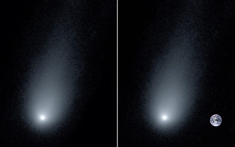 Ο εντυπωσιακός διαστρικός κομήτης «Μπορίσοφ» που έχει ουρά 14 φορές μεγαλύτερη από τη Γη (φωτογραφία)