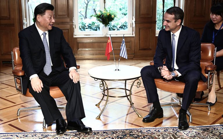 Κοινή διακήρυξη στρατηγικής συνεργασίας υπέγραψαν Ελλάδα – Κίνα