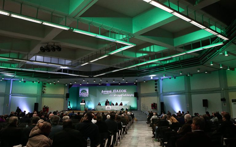 Συνέδριο ΠΑΣΟΚ: Εγκρίθηκαν οι καταστατικές αλλαγές και ο «συγχρονισμός» με το ΚΙΝΑΛ