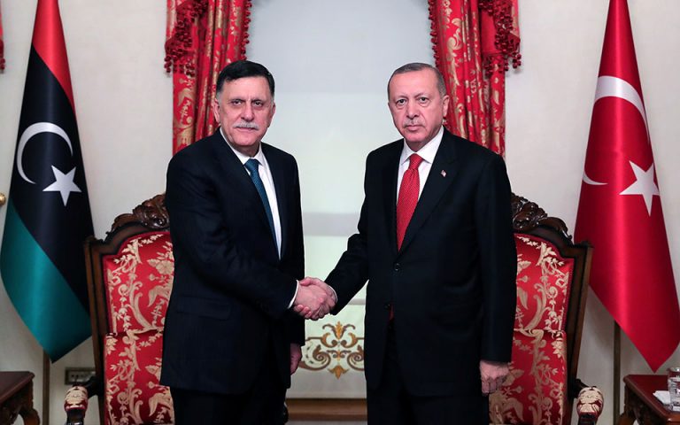 Εκτακτη συνάντηση Ερντογάν – αλ Σάρατζ στην Κωνσταντινούπολη κεκλεισμένων των θυρών