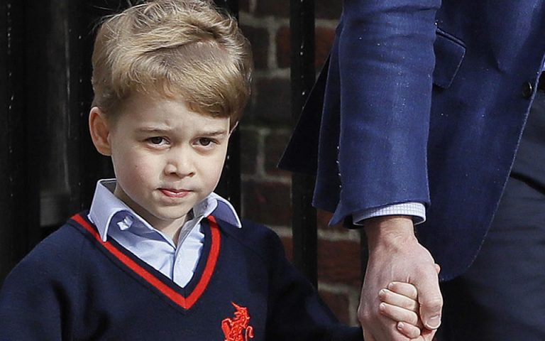 Αν και πρίγκιπας, ο μικρός Τζορτζ ζήτησε δώρο από τον Άγιο Βασίλη