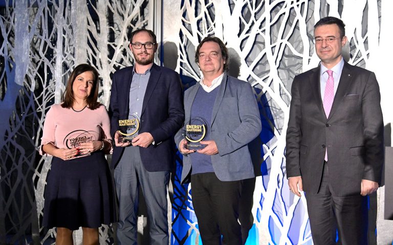 Τρία χρυσά βραβεία για την Ολυμπία Οδό στα Energy Mastering Awards για το πρόγραμμα LED