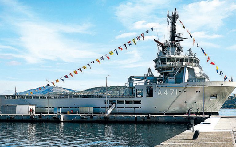Ημέρα γιορτής για τον Αγιο Νικόλαο και το Πολεμικό Ναυτικό, που απέκτησε νέο πλοίο