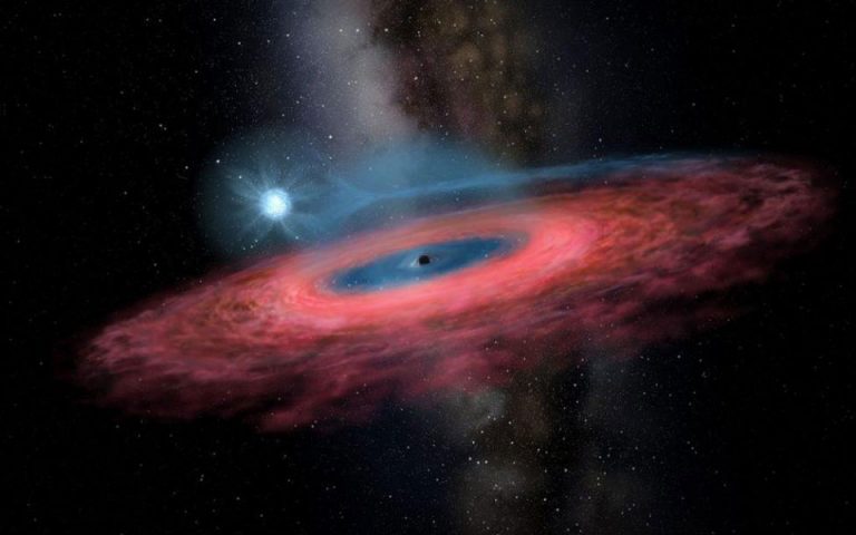 Μια απρόσμενα μεγάλη μαύρη τρύπα ανακαλύφθηκε στον γαλαξία μας