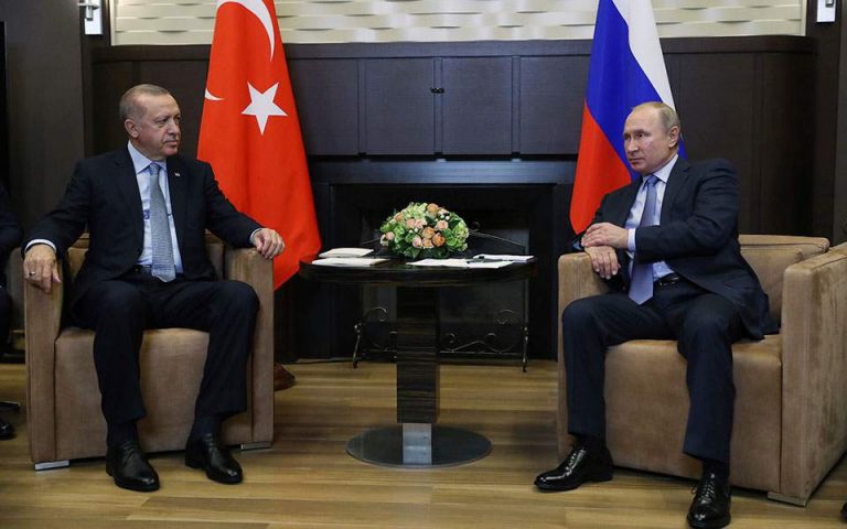 Συνάντηση Πούτιν – Ερντογάν στη Μόσχα την επόμενη εβδομάδα