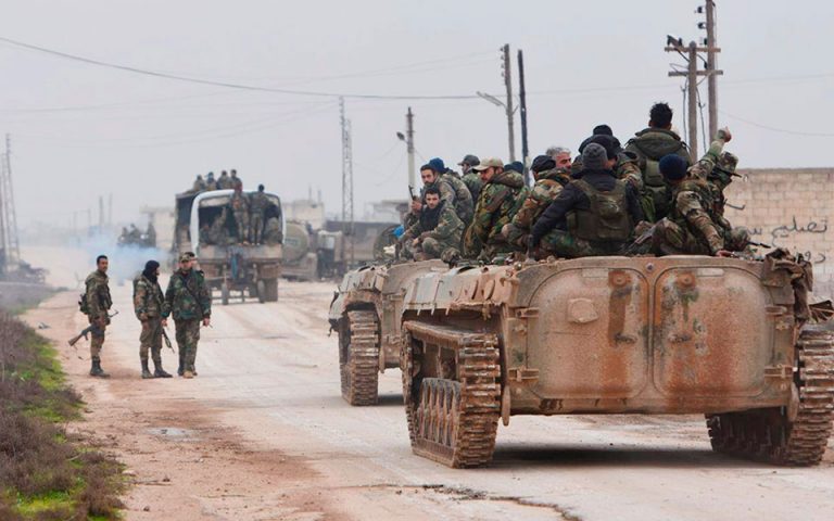 Συρία: Οι δυνάμεις του καθεστώτος προελαύνουν στην Ιντλίμπ – Στην Τουρκία ρωσική αντιπροσωπεία