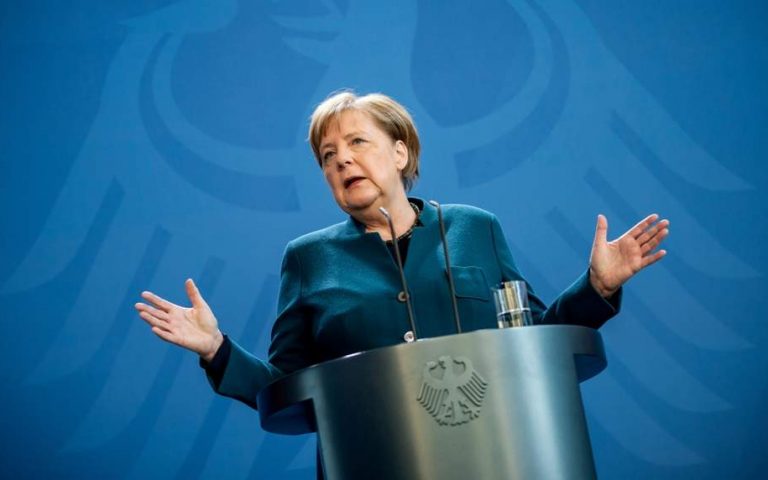 Γερμανία: Παράταση της ισχύος των μέτρων μέχρι και τις 3 Μαΐου ανακοίνωσε η Μέρκελ