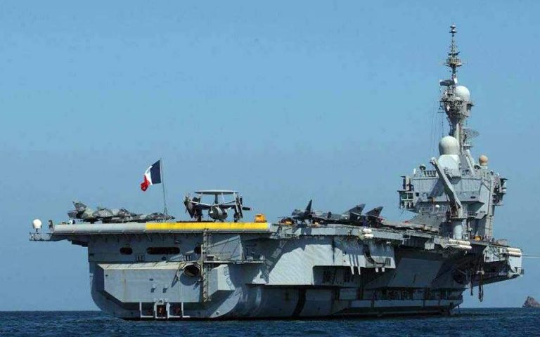 Γαλλικό υπουργείο Αμυνας: 50 κρούσματα κορωνοϊού στο αεροπλανοφόρο Σαρλ ντε Γκωλ