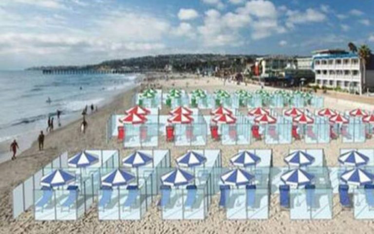 Σκέψεις ακόμη και για πλαστικά κουβούκλια στις ιταλικές παραλίες (βίντεο)