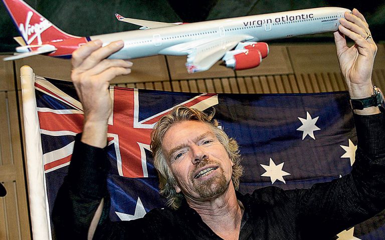 «Λευκό ιππότη» για τη διάσωση της Virgin Atlantic ψάχνει ο Μπράνσον