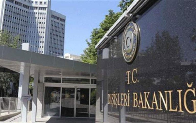 Απάντηση εκπροσώπου του τουρκικού ΥΠΕΞ στις δηλώσεις Μηταράκη