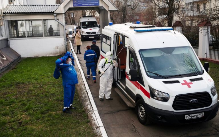 Η Ρωσία η τρίτη χώρα παγκοσμίως σε κρούσματα κορωνοϊού