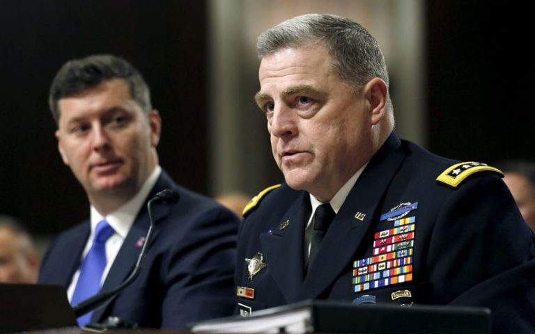 ΗΠΑ: «Δεν ξέρουμε από πού προήλθε ο κορωνοϊός», λέει ο αρχηγός των Ενόπλων Δυνάμεων