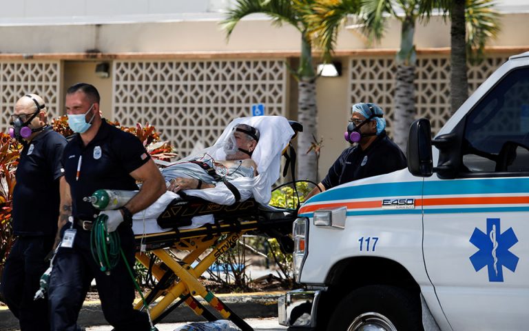 COVID-19: Νέο ρεκόρ θανάτων στη Φλόριντα – Πάνω από 470.000 τα κρούσματα