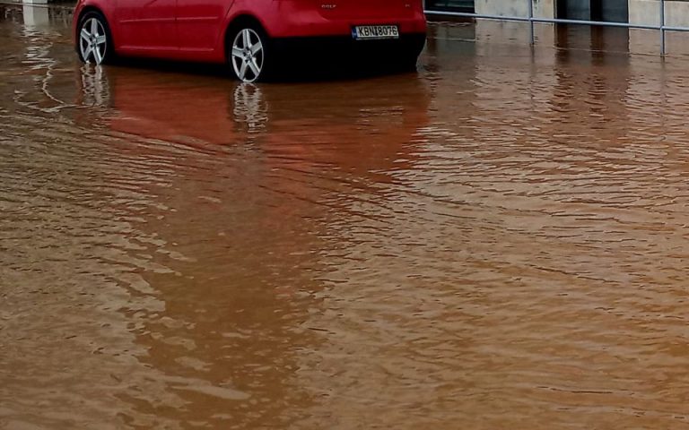 Λάρισα: Πλημμυρικά φαινόμενα στην επαρχία της Ελασσόνας
