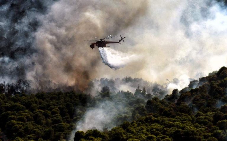 Πυρκαγιές: Καλύτερη εικόνα σε Κορινθία και Ηλεία