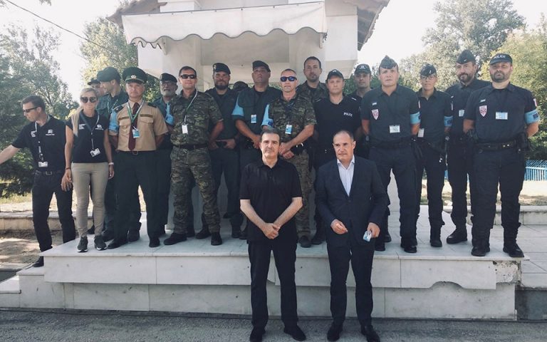 Επίσκεψη του Υπουργού Προστασίας του Πολίτη και του Εκτελεστικού Διευθυντή του Frontex στον Eβρο