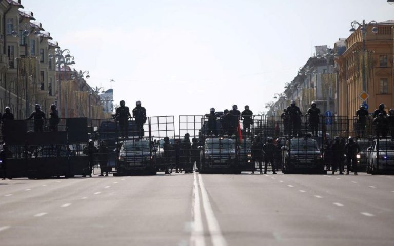 Λευκορωσία: Συλλήψεις 125 διαδηλωτών στο Μινσκ