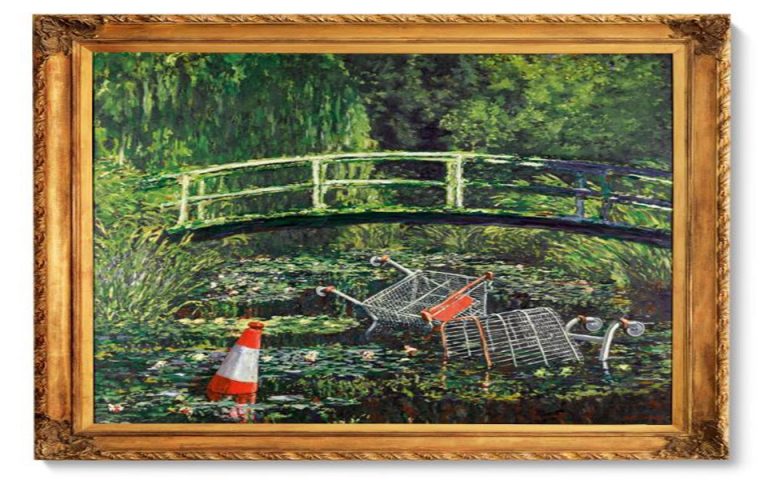 Πίνακας του Μπάνκσι «έπιασε» σχεδόν 10 εκατ. δολάρια σε δημοπρασία