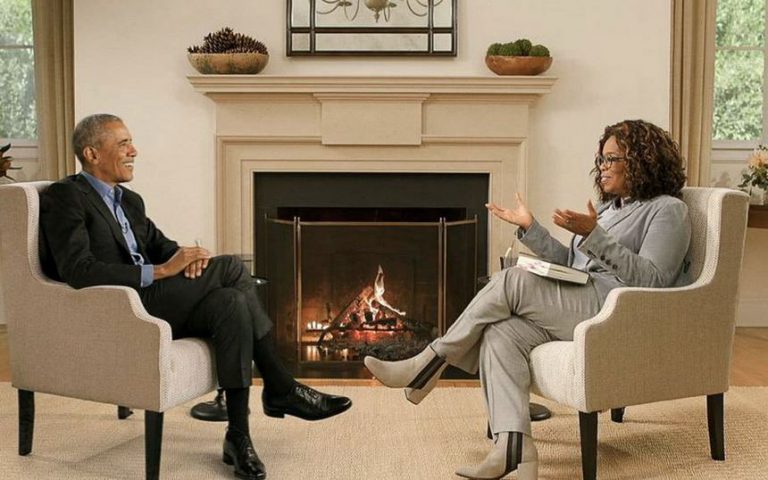 Ομπάμα και Όπρα στο ίδιο δωμάτιο χωρίς να είναι στο ίδιο δωμάτιο… (βίντεο)