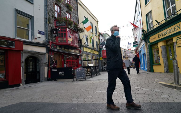 Ιρλανδία: Το lockdown έφερε 51% μείωση κρουσμάτων