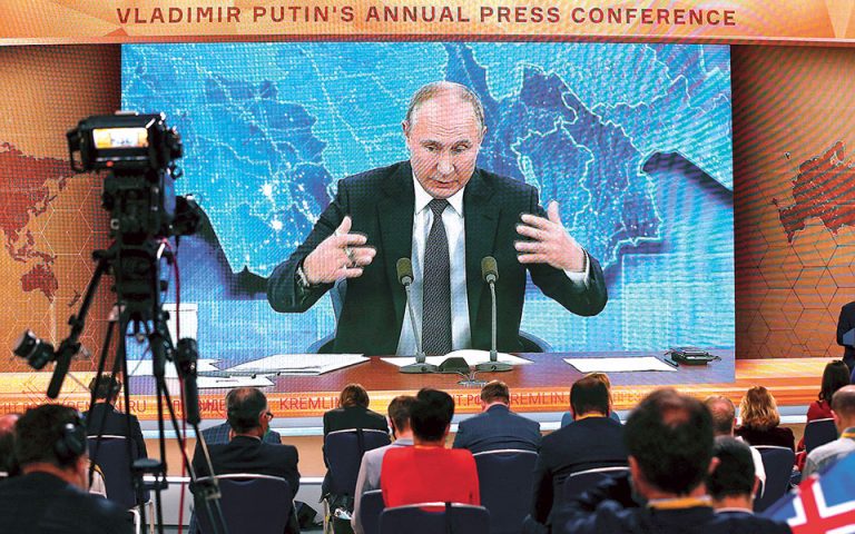 Μηνύματα του Πούτιν προς τον Μπάιντεν