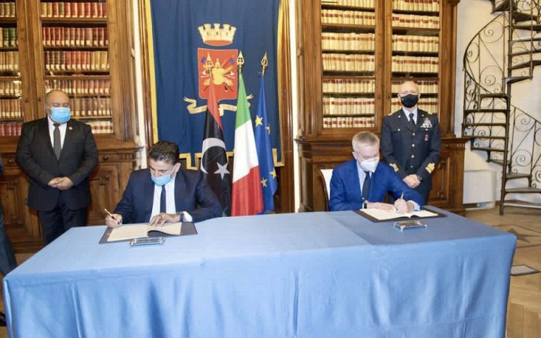 Αμυντική συμφωνία της Ρώμης με την κυβέρνηση Σάρατζ της Τρίπολης