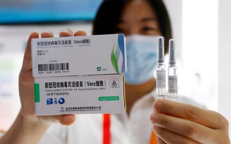 Υψηλή αποτελεσματικότητα και για το κινεζικό εμβόλιο