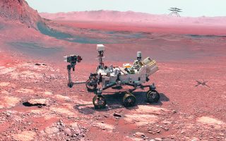 Το ρομποτικό όχημα «Ρerseverance» της NASA θα προσεδαφιστεί και θα ερευνήσει τον κρατήρα Γιεζέρο, κοντά στον Ισημερινό του πλανήτη Αρη.
Φωτ. SHUTTERSTOCK