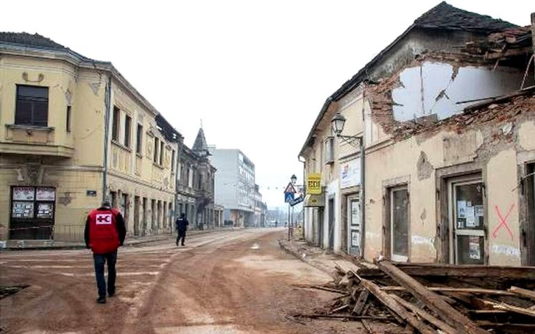 Ο Ελληνικός Ερυθρός Σταυρός στο πλευρό των σεισμόπληκτων στην Κροατία
