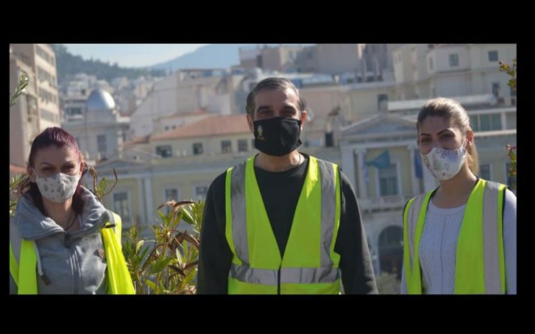 Αλεξάνδρα, Νίκος, Λαμπρινή: Οι πρωταγωνιστές της καθαριότητας στην Αθήνα