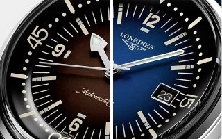 Ποιο θα επιλέγατε από τα δύο νέα χρώματα του LONGINES Legend Diver;