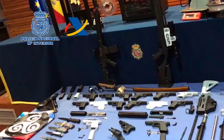 Ισπανία: Κατασκεύαζαν όπλα με εκτυπωτές 3D