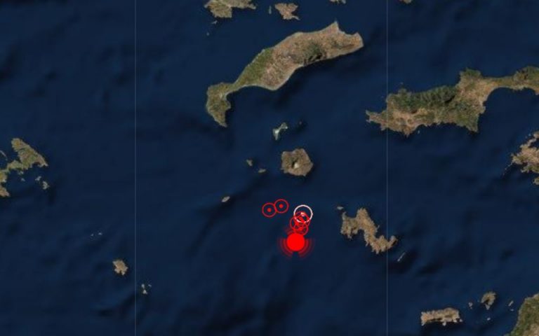 Σεισμός 4,1 Ρίχτερ ανοιχτά της Τήλου