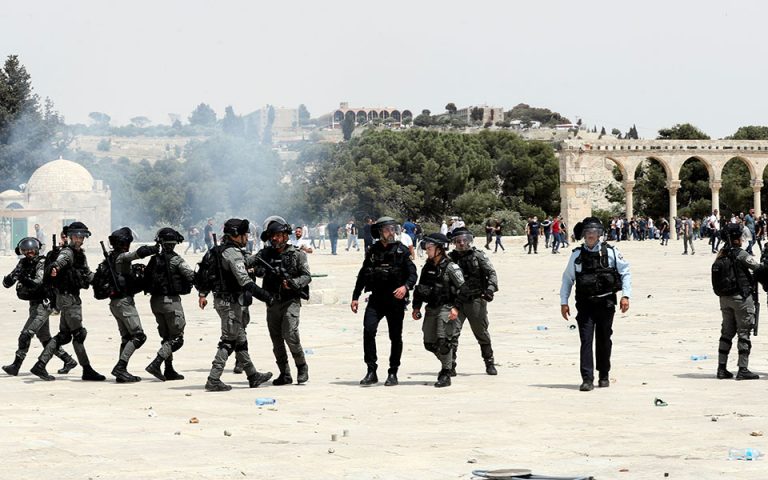 Συγκρούσεις αστυνομίας με διαδηλωτές στην Ιερουσαλήμ