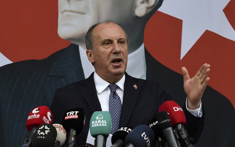 «Πατρίδα»: Το νέο κόμμα του Μουχαρέμ Ιντζέ, αντίπαλου του Ερντογάν το 2018