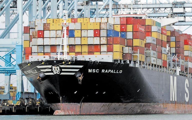 Στα ύψη οι ναύλοι των πλοίων για μεταφορές εμπορευμάτων