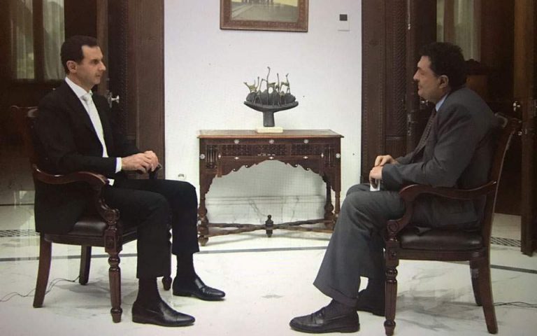 Αποκλειστική συνέντευξη του Μπασάρ αλ Ασαντ την Πέμπτη στην «Κ»