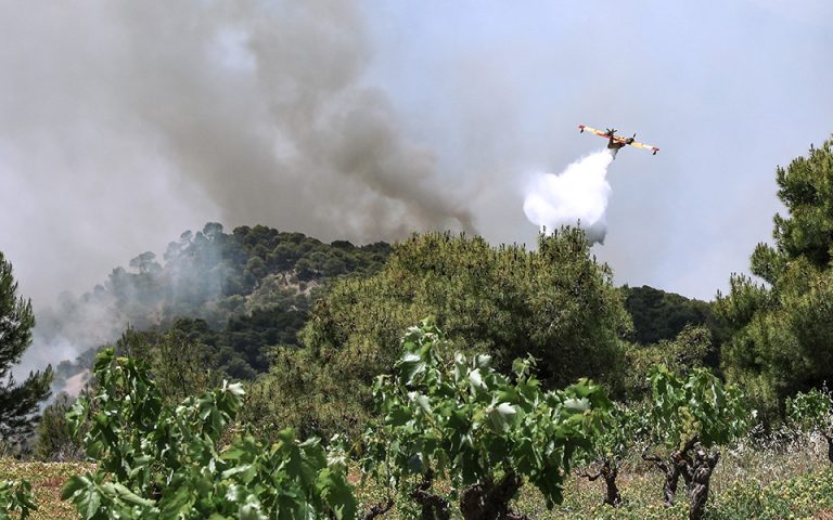 Κρήτη: Ανεξέλεγκτη η φωτιά στους Ασίτες Ηρακλείου – Απειλήθηκαν σπίτια