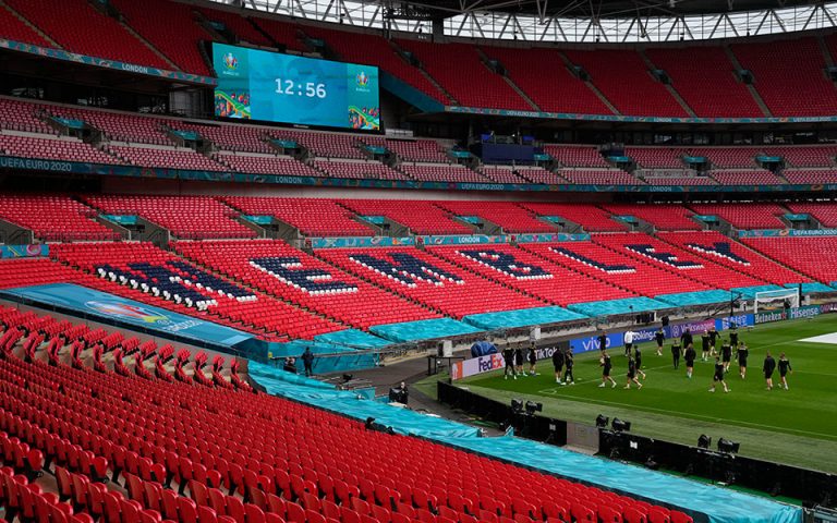 Euro 2020: Πάνω από 60.000 θεατές στο Wembley για τους ημιτελικούς και τον τελικό