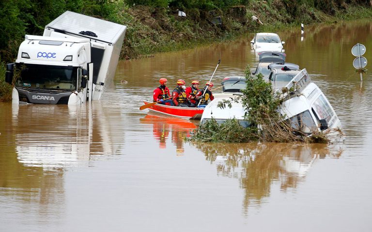 Πλημμύρες στη Γερμανία: Περίπου 170 άτομα αγνοούνται ακόμη
