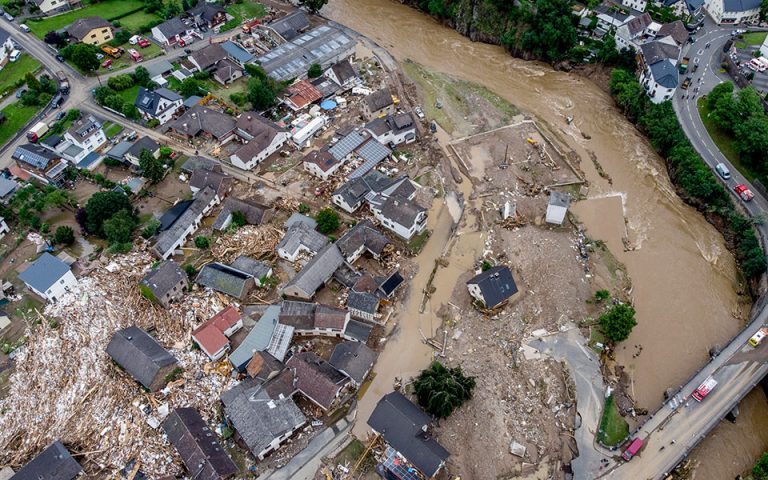 Πλημμύρες σε Γερμανία και Βέλγιο: Δεκάδες νεκροί – Πάνω από 1.300 οι αγνοούμενοι