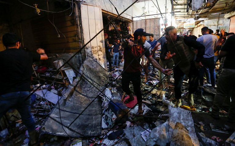 Ιράκ: 31 νεκροί στην επίθεση αυτοκτονίας σε αγορά στη Σαντρ Σίτι