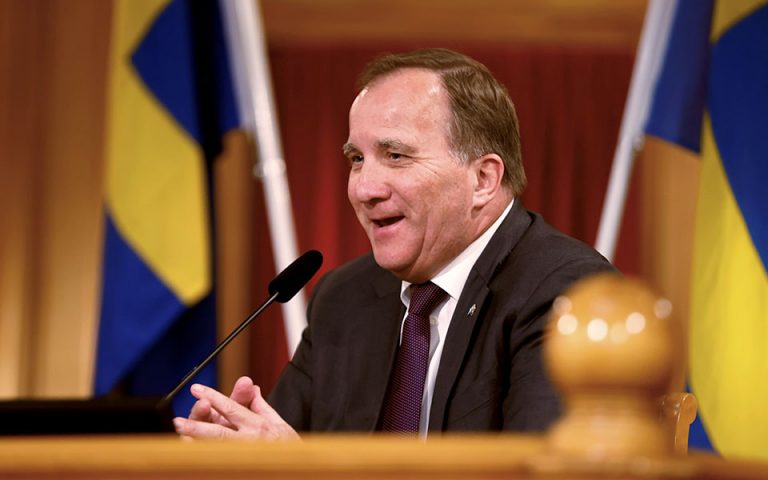 Σουηδία: Ο Λεβέν επανεξελέγη πρωθυπουργός σε ψηφοφορία του Κοινοβουλίου