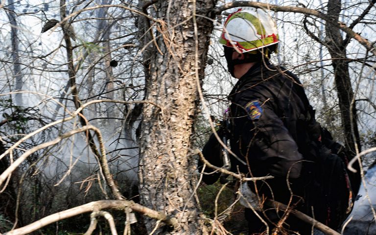 Υπό μερικό έλεγχο η φωτιά στην Ύδρα – Καλύτερη η εικόνα στην πυρκαγιά της Χίου